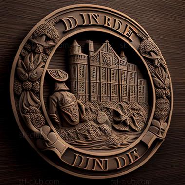 3D model Dundee in the United Kingdom (STL)